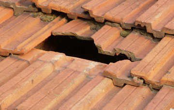 roof repair Llandyssil, Powys